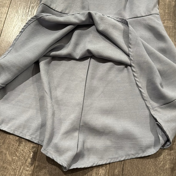 NWOT she + sky blue skort romper M - Picture 6 of 6